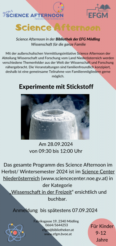 Science Afternoon