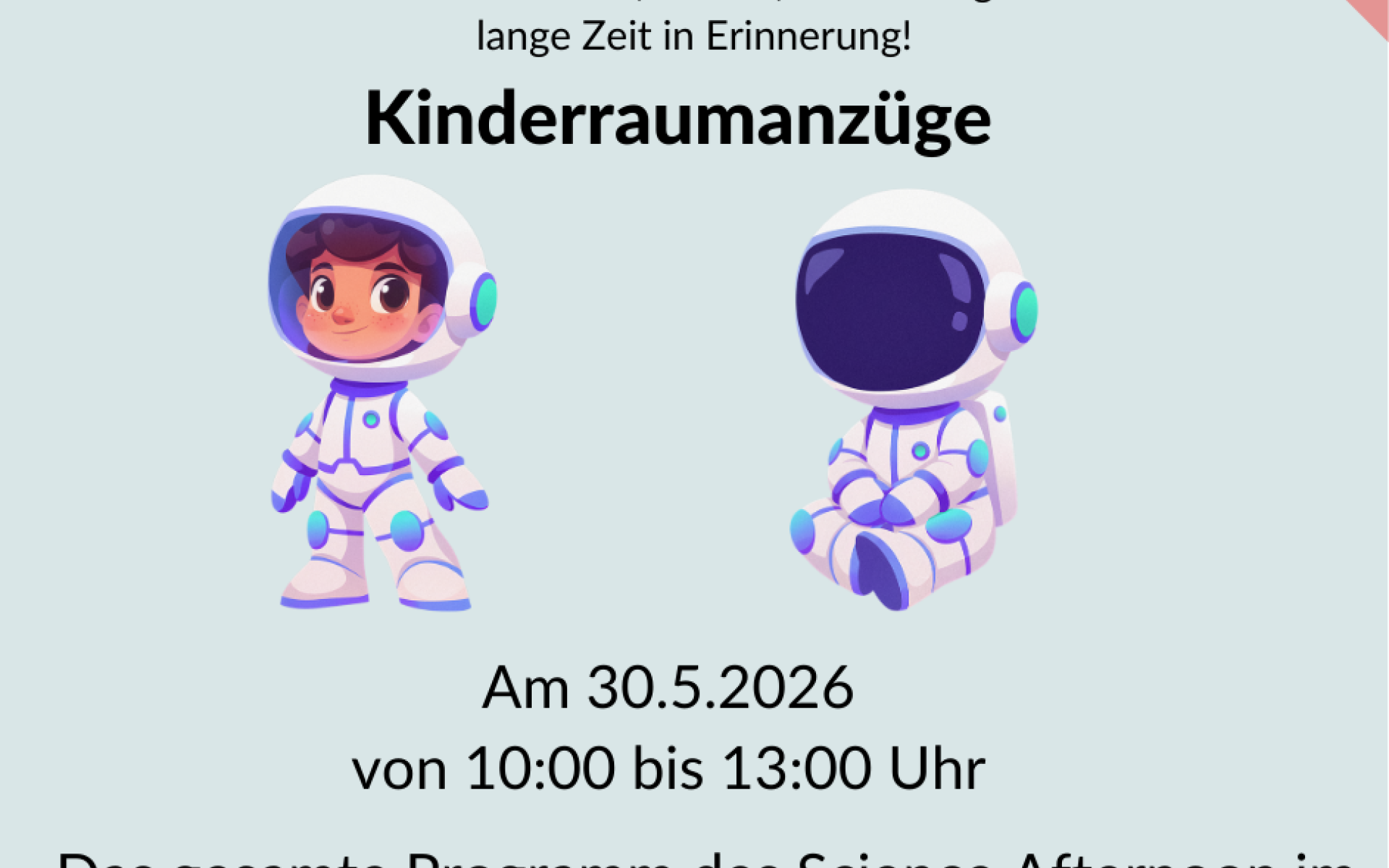 Kinderraumanzüge